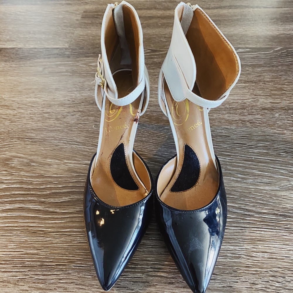 Selling J. Reneé heels.